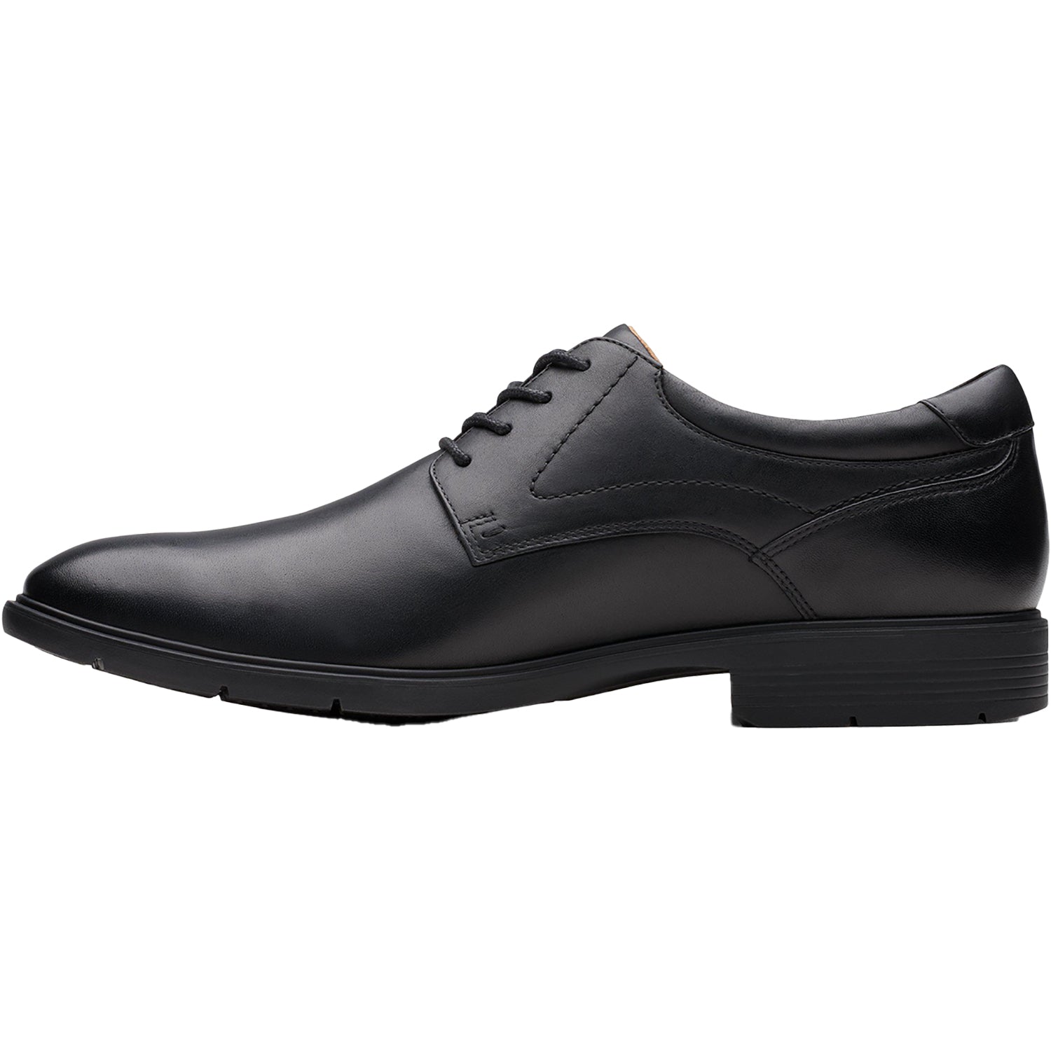 Clarks Eldredge Plain Men's Dress Shoes Black Leather 10 / Medium
