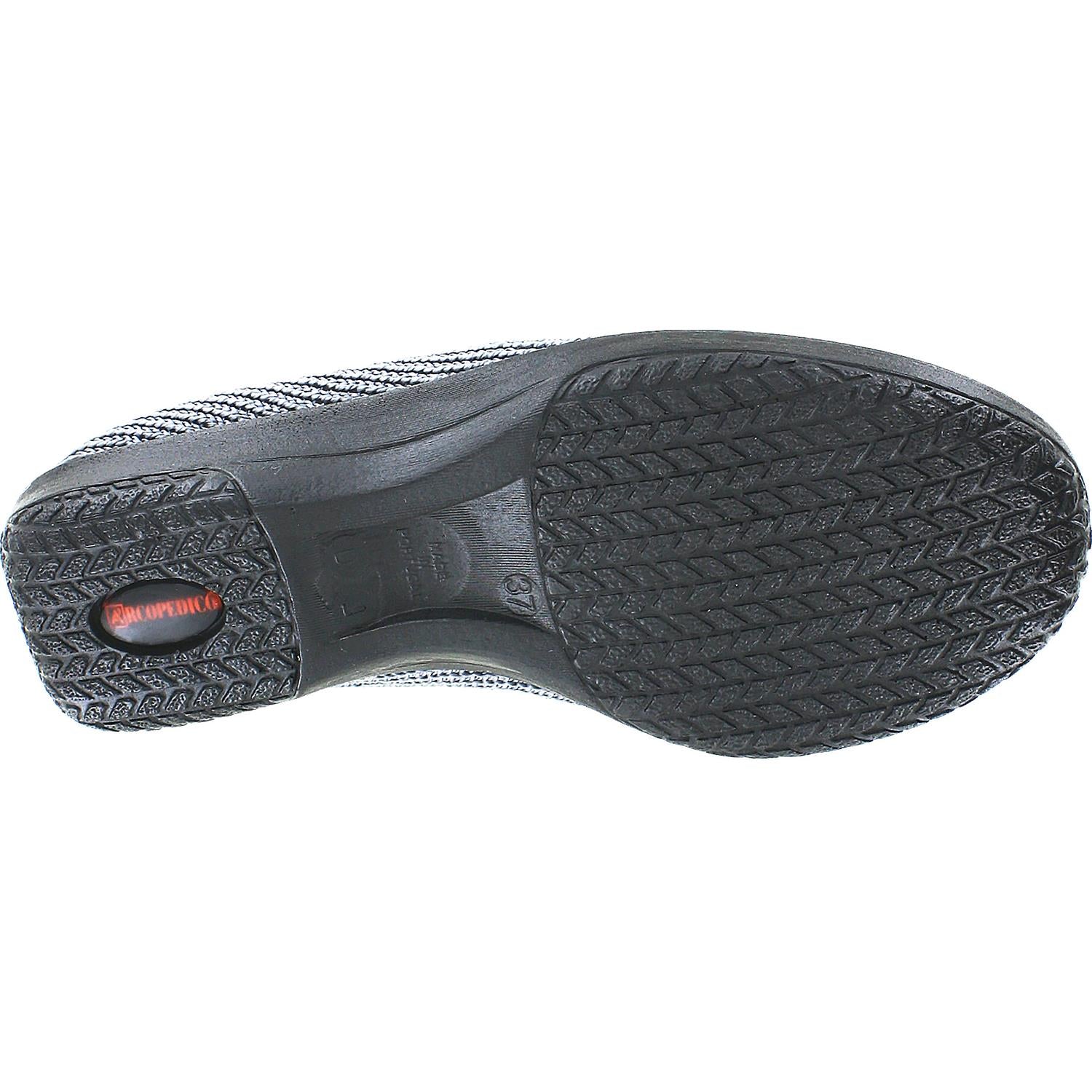 Womens Arcopedico Arcopedico LS Women's Vegan Shoes Titanium Knit Fabric Titanium Knit Fabric