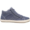 Womens Taos Women's Taos Startup Indigo Distressed Canvas Indigo Distressed Canvas