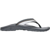 Mens Olukai Men's OluKai Ohana Koa Dark Shadow/Molten Orange Synthetic Dark Shadow/Molten Orange Synthetic