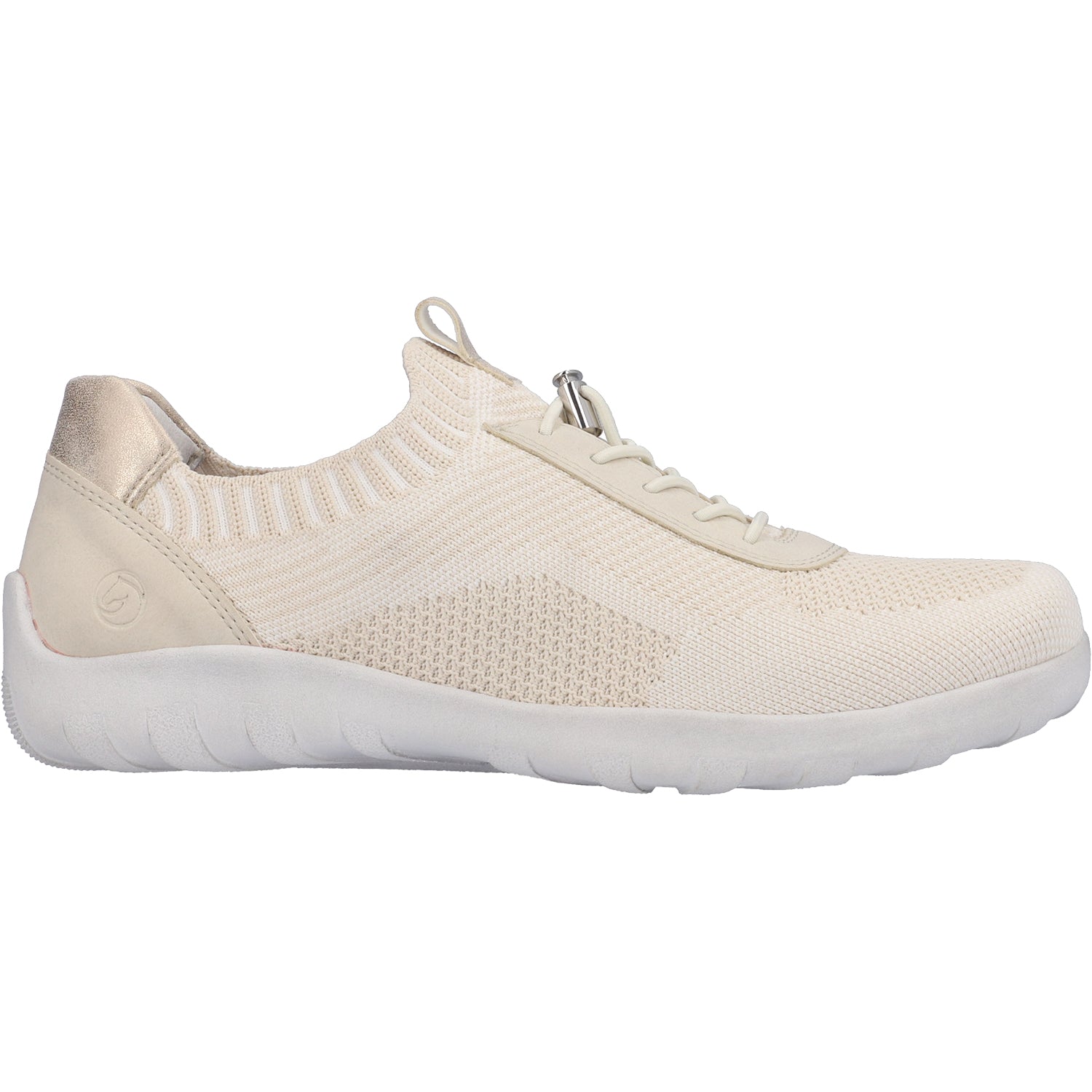 Womens Remonte Remonte R3518-60 Liv 18 Women's Sneakers Vanilla/Weiss/Crema/Muschel Fabric Vanilla/Weiss/Crema/Muschel Fabric