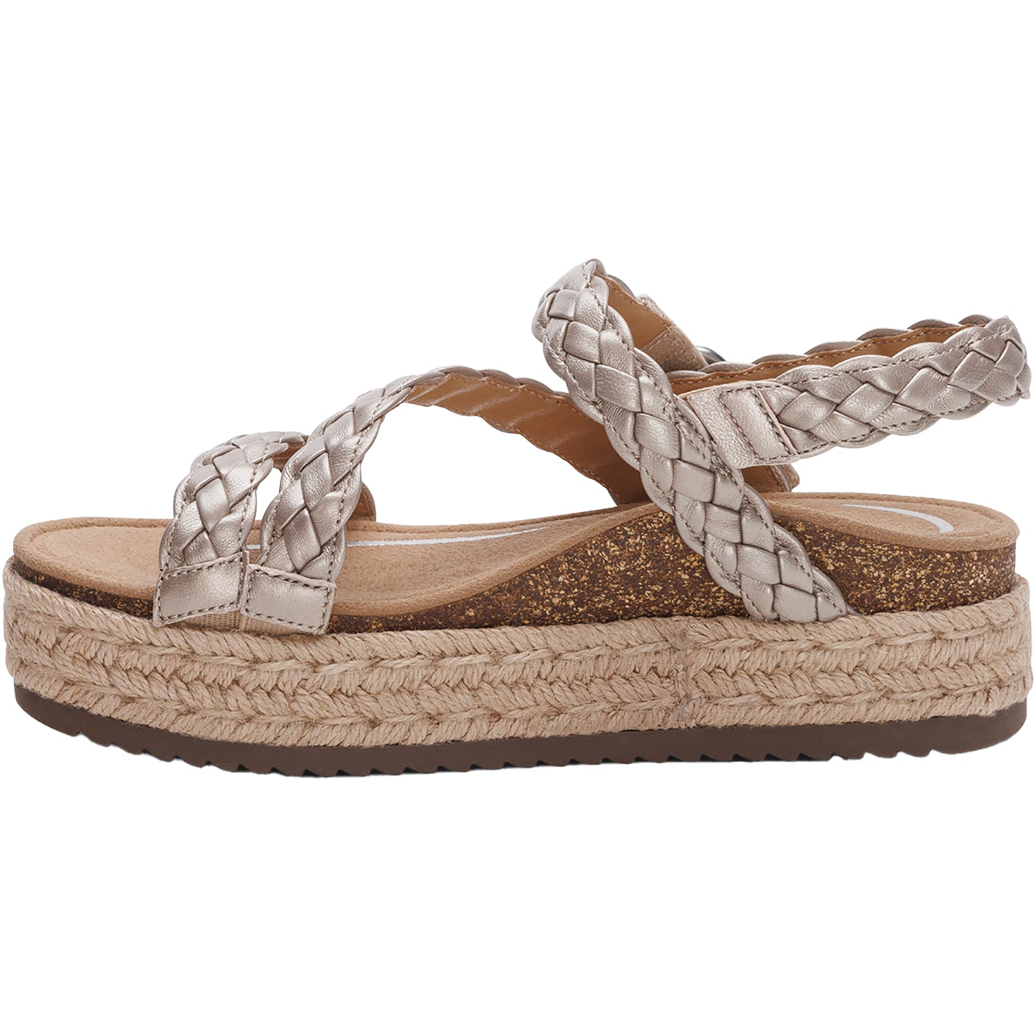 Womens Aetrex Aetrex Julia Women's Sandals Platinum Platinum