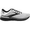 Mens Brooks Men's Brooks Adrenaline GTS 22 White/Grey/Black Mesh White/Grey/Black Mesh