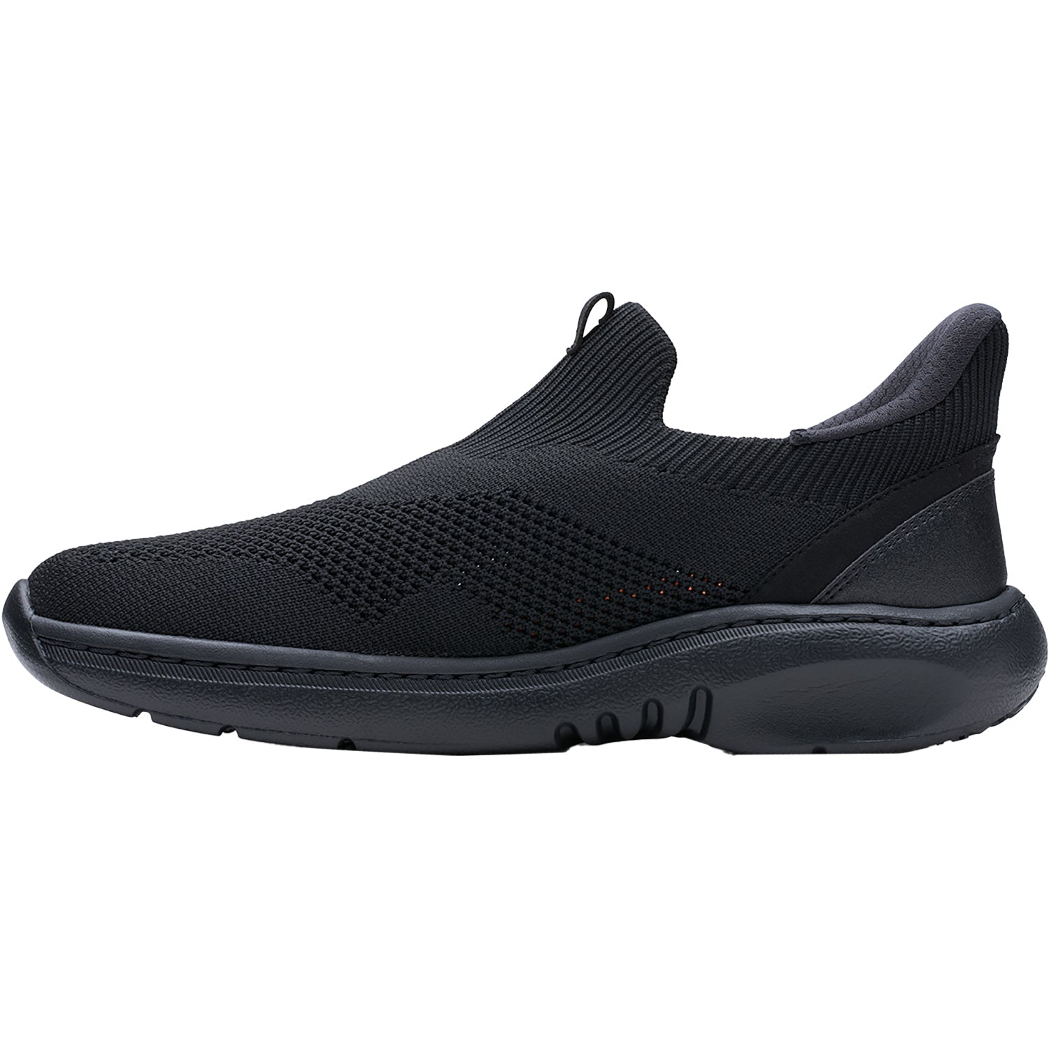 Mens Clarks Men's Clarks Pro Free Slip Resistant Black/Black Black/Black