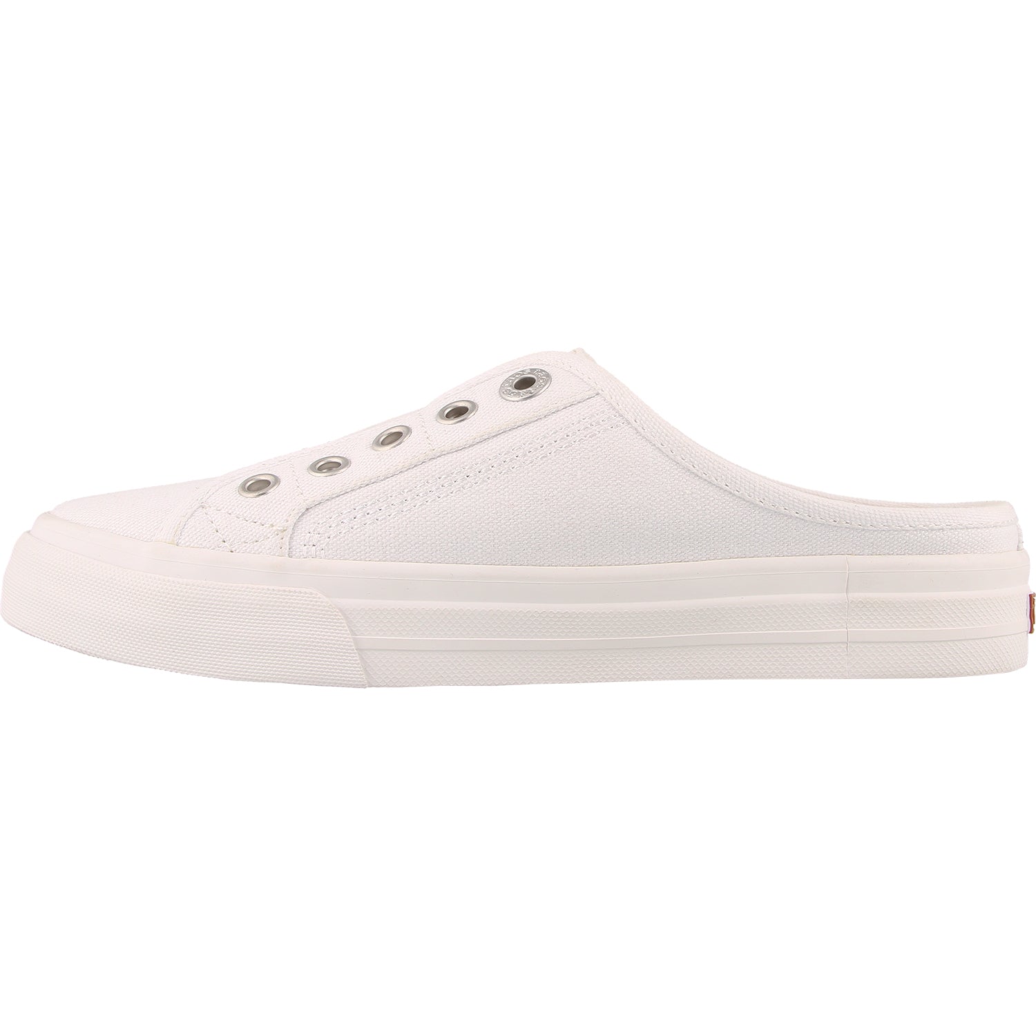 Womens Taos Taos EZ Soul Women's Sneaker Mules White Canvas White Canvas