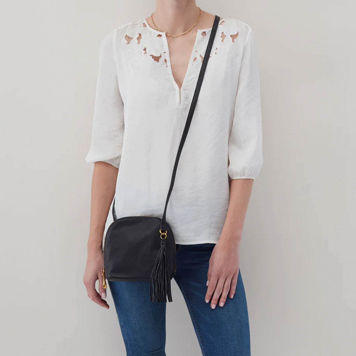 Womens Hobo Hobo International Nash Crossbody Bag Taupe Pebbled Leather Taupe Pebbled Leather