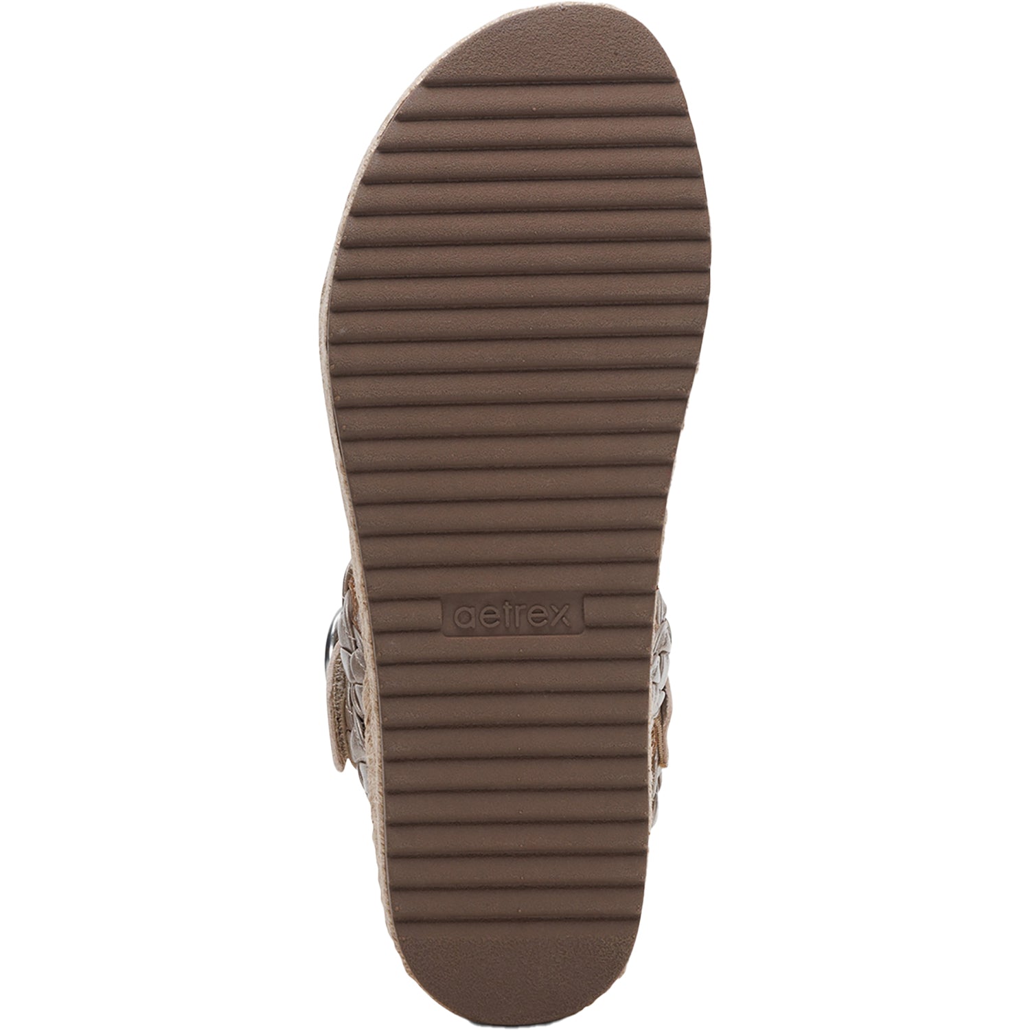 Womens Aetrex Aetrex Julia Women's Sandals Platinum Platinum