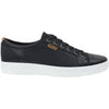 Mens Ecco Men's Ecco Soft 7 Sneaker Black Leather Black Leather