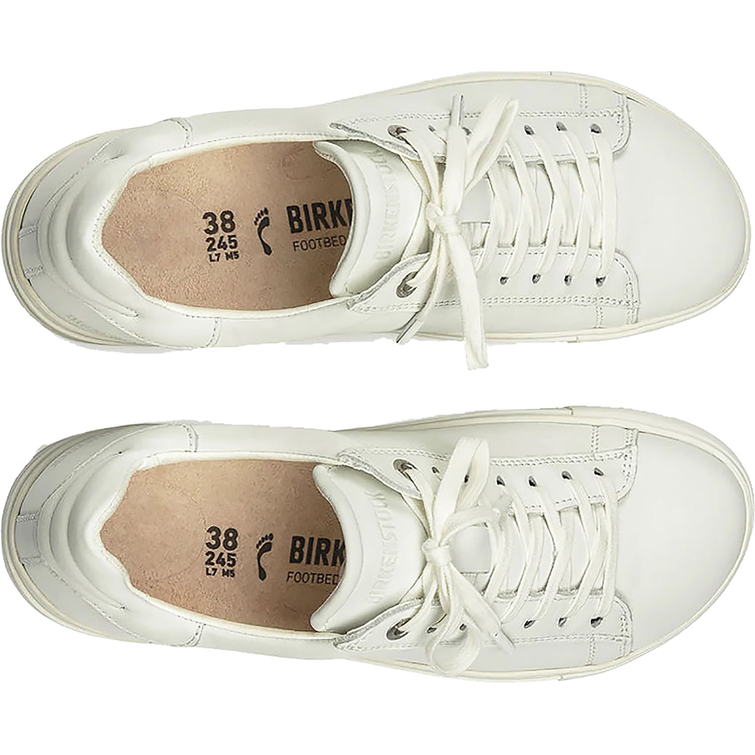 Unisex Birkenstock Unisex Birkenstock Bend White Leather White Leather