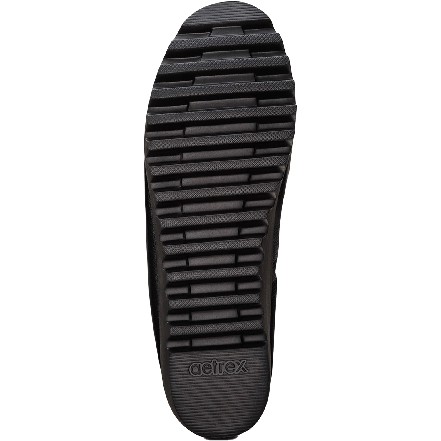 Womens Aetrex Aetrex Liz Women's Flats Black Leather Black Leather