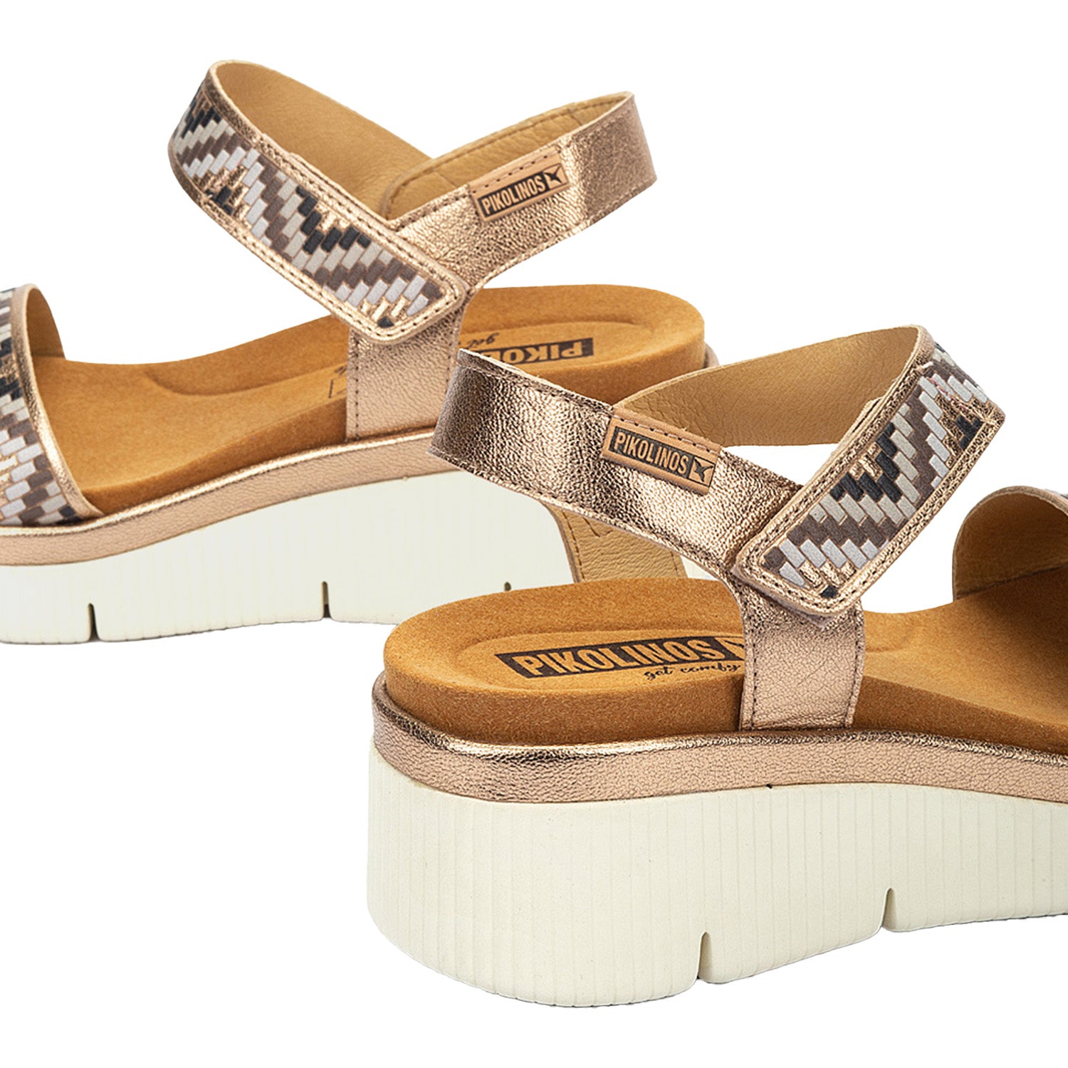 Womens Pikolinos Pikolinos Gomera W0K-C0608CL Women's Sandals Champagne Champagne