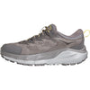 Mens Hoka one one Men's Hoka Kaha Low Gore-Tex Charcoal Grey/Green Sheen Charcoal Grey/Green Sheen Nubuck