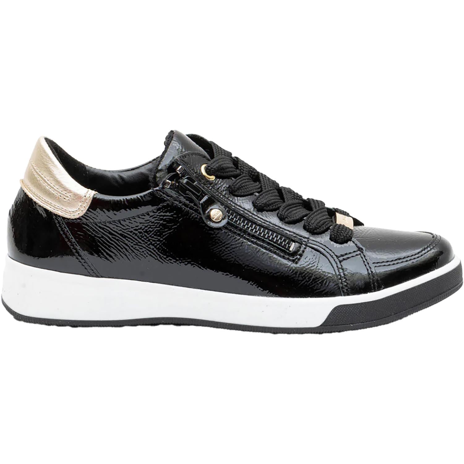 Rei　　 Re・De PCH-20LB BLACK Re Women's Ara Rei Low Black Patent Leather – Footwear etc.