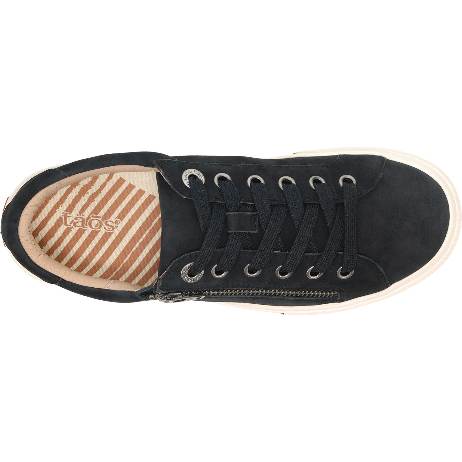 Womens Taos Taos Z Soul Lux Women's Sneakers Black Nubuck Black Nubuck