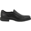 Mens Ecco Men's Ecco Helsinki 2.0 Apron Toe Slip-On Black Leather Black Leather