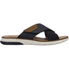 Mens Rieker Rieker 25283-14 Cody 83 Men's Sandals Pazifik/Lake/Mandel Synthetic Pazifik/Lake/Mandel Synthetic
