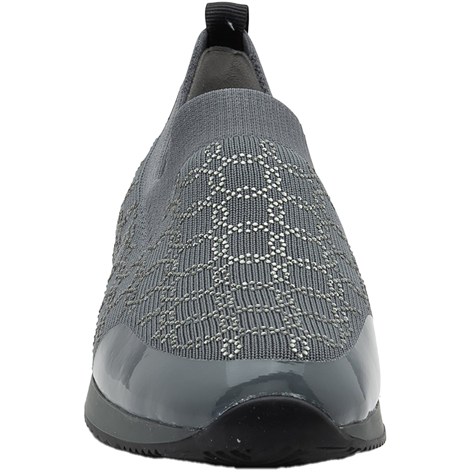 Womens Ara shoes Ara Layton II Women's Slip Ons Graphite Wovenstretch Graphite Wovenstretch
