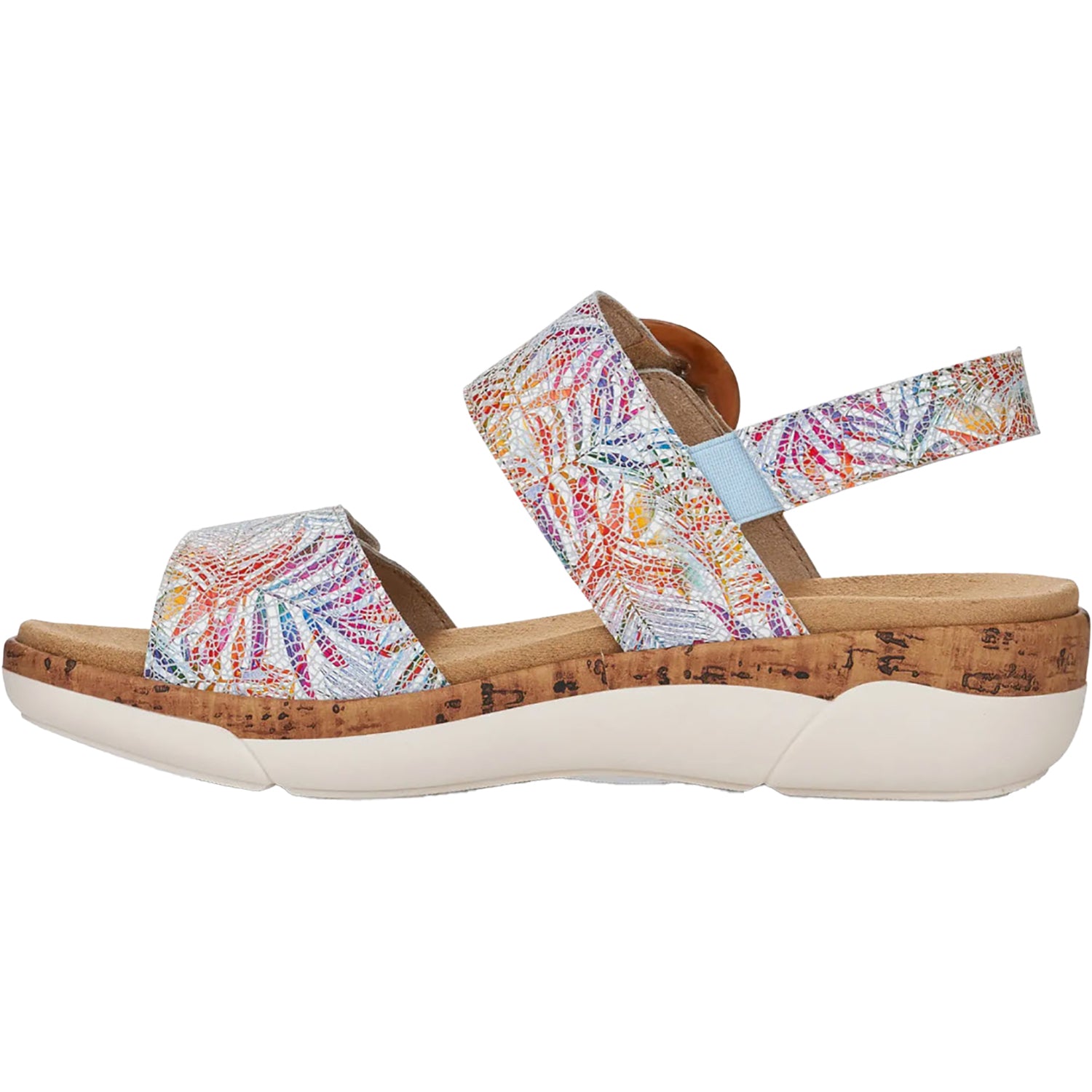 Womens Remonte Remonte R6853-91 Jocelyn 53 Women's Sandals Weiss Multi Weiss Multi