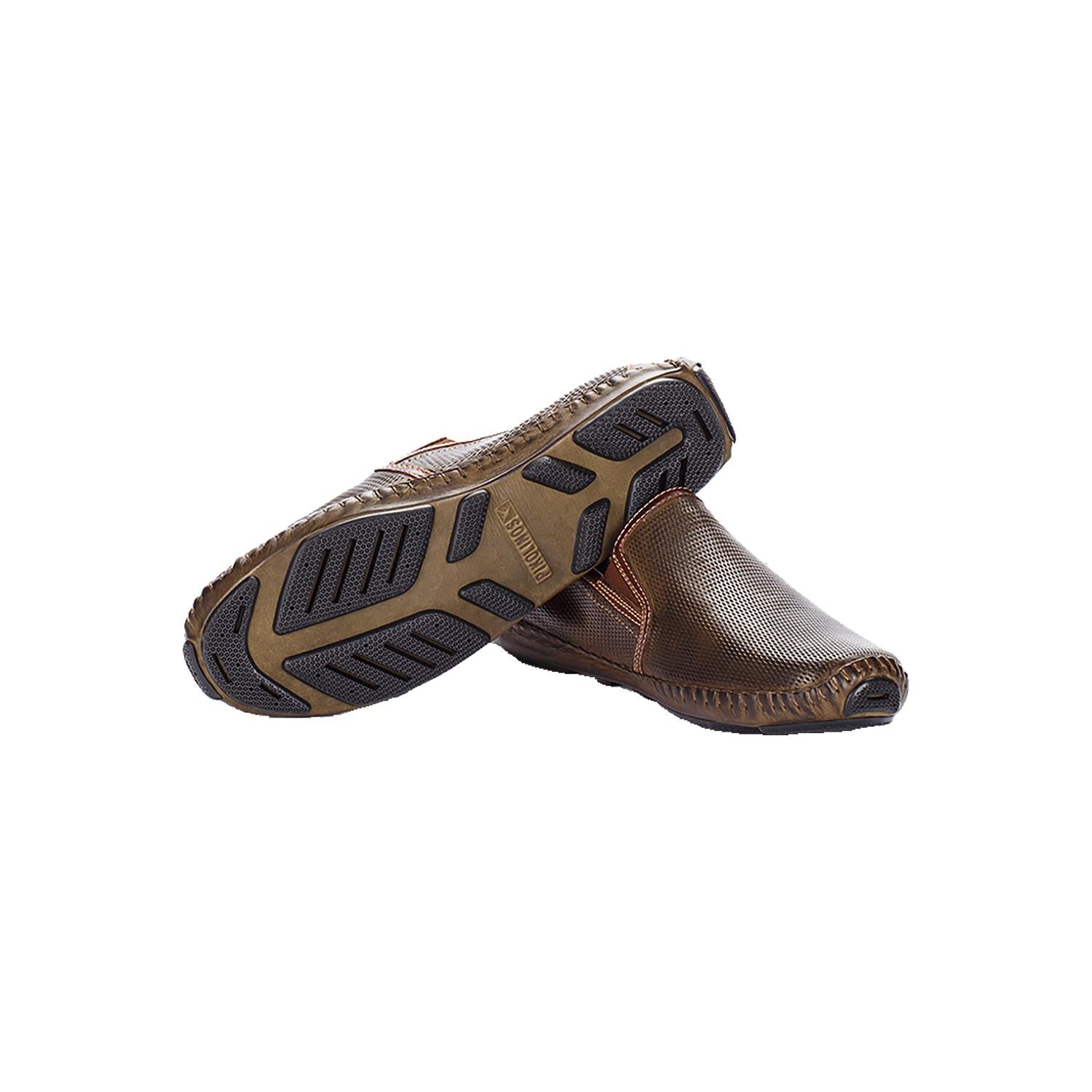 Mens Pikolinos Pikolinos Jerez 09Z-3090 Men's Slip Ons Seaweed Leather Seaweed Leather