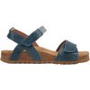 Womens Taos Taos Symbol Women's Sandals Petrol Blue Leather Petrol Blue Leather