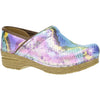 Womens Dansko Women's Dansko Professional Clog Mermaid Metallic Leather Mermaid Metallic Leather