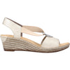 Womens Rieker Women's Rieker 624H6-60 Fanni Muschel/Cream Synthetic Muschel/Cream Synthetic