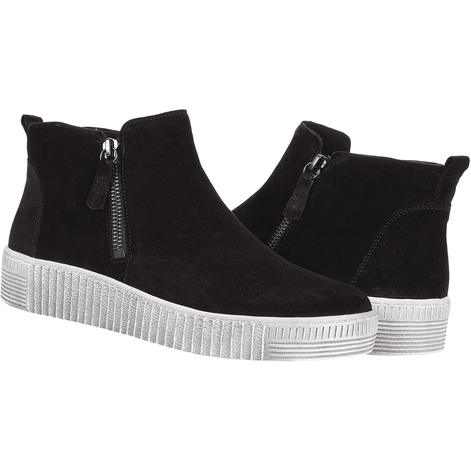Womens Gabor Gabor 5373017 Women's Ankle Boots Black Suede Black Suede