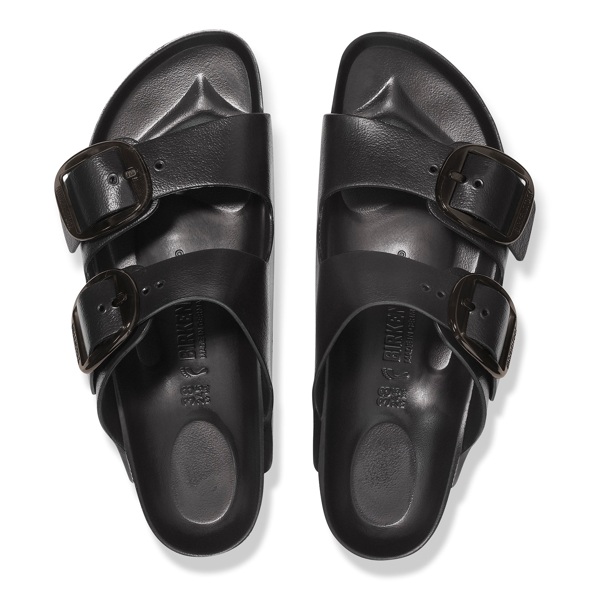 Womens Birkenstock Birkenstock Eva Arizona Big Buckle Women's Recovery Black Black
