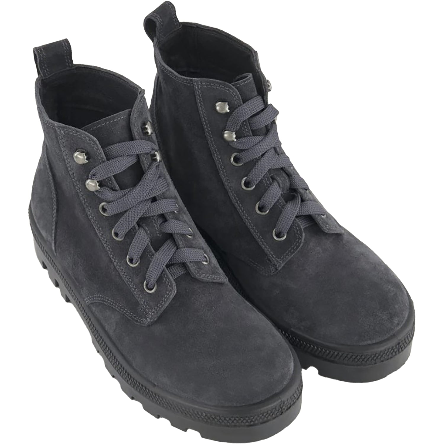 Womens Naot Naot Canoe Women's Boots Charcoal Suede Charcoal Suede