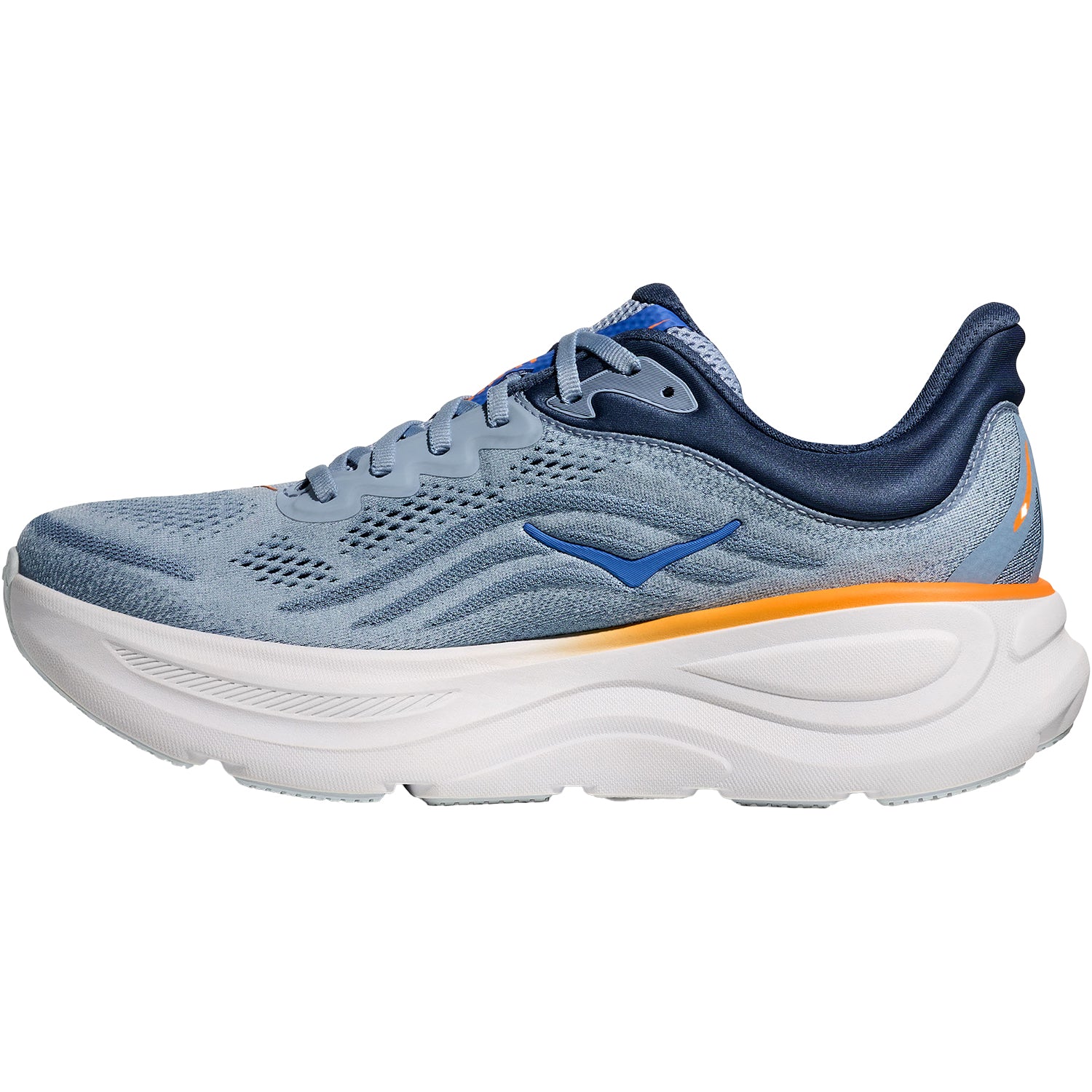 Mens Hoka one one Men's Hoka Bondi 9 Drizzle/Downpour Mesh (Neutral Support) Drizzle/Downpour
