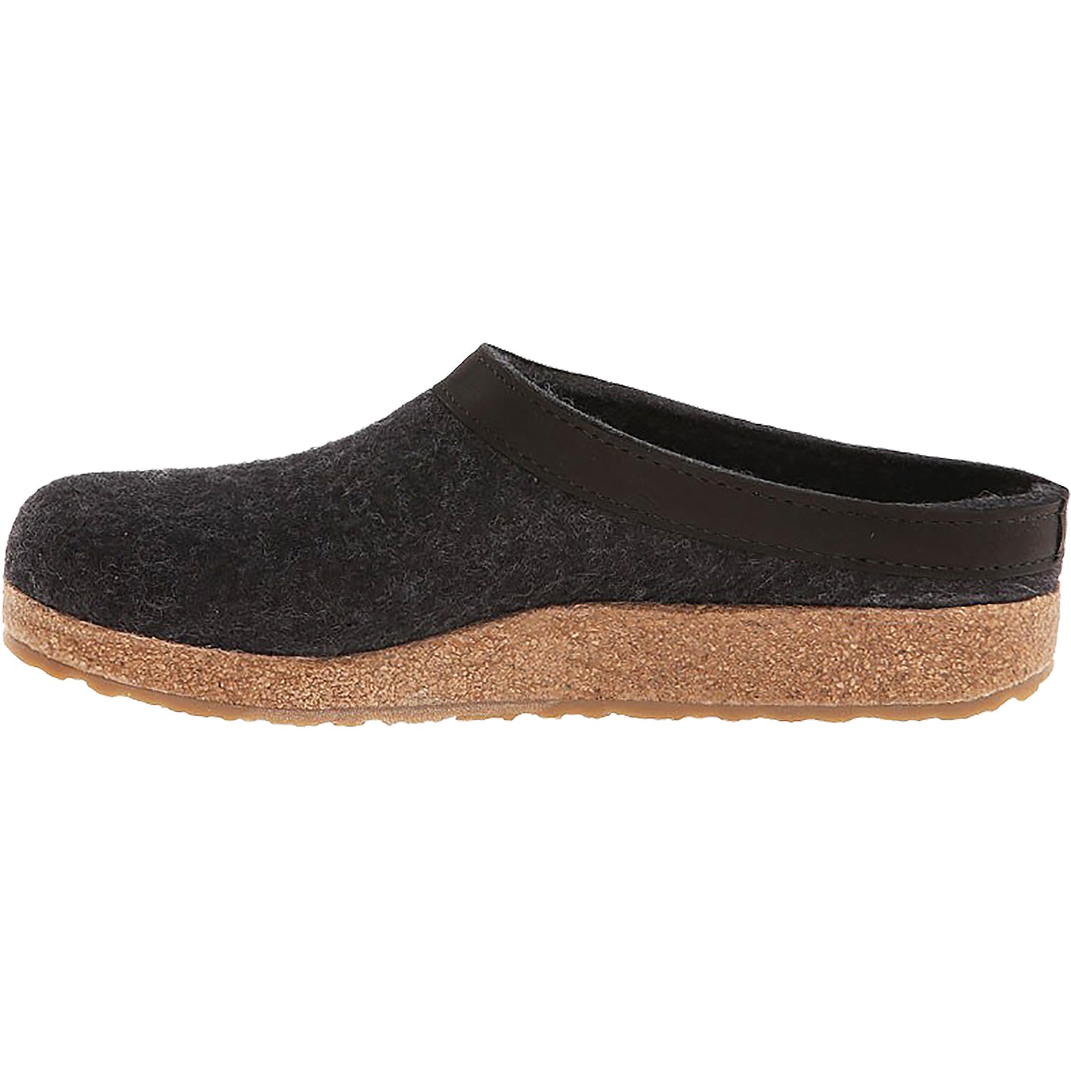 Unisex Haflinger Haflinger GZL Unisex Clogs Charcoal Wool Felt Charcoal Wool Felt