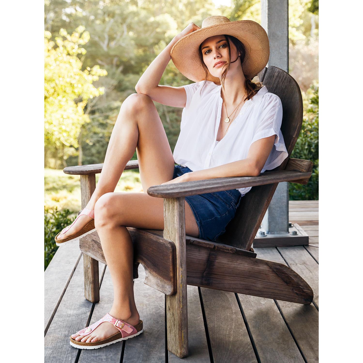 Womens Birkenstock Birkenstock Gizeh Women's Thong Sandals Black Birko-Flor Black Birko-Flor