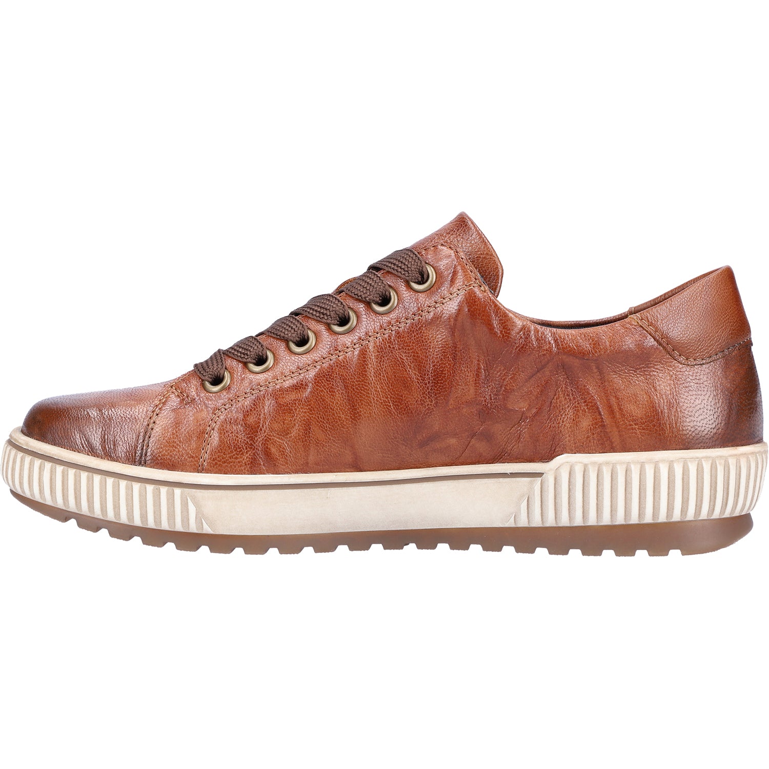 Womens Remonte Remonte D0700-22 Maditta 00 Women's Waterproof Sneakers Cuoio Leather Cuoio Leather