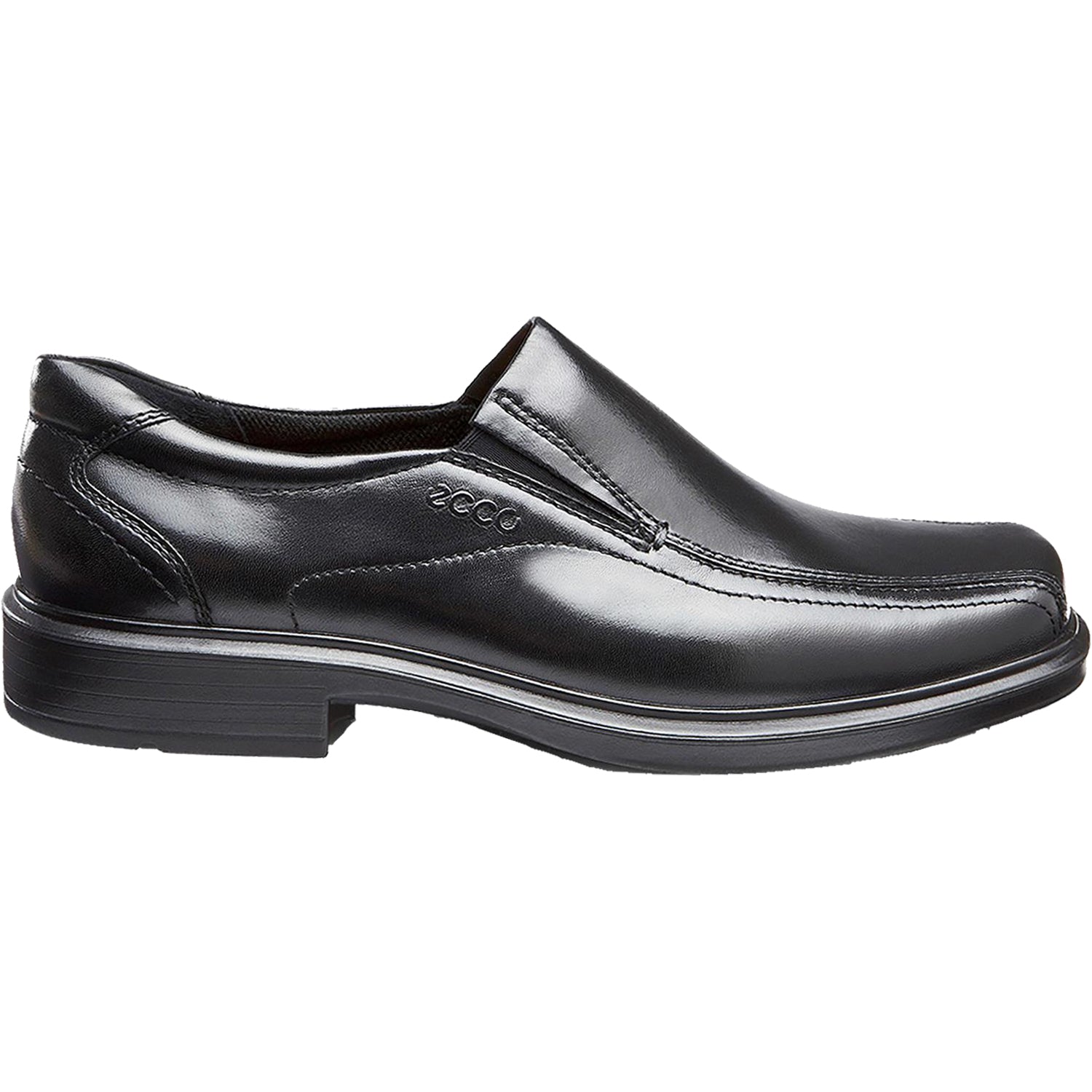 Mens Ecco Ecco Helsinki Bicycle Toe Men's Loafers Black Leather Black Leather