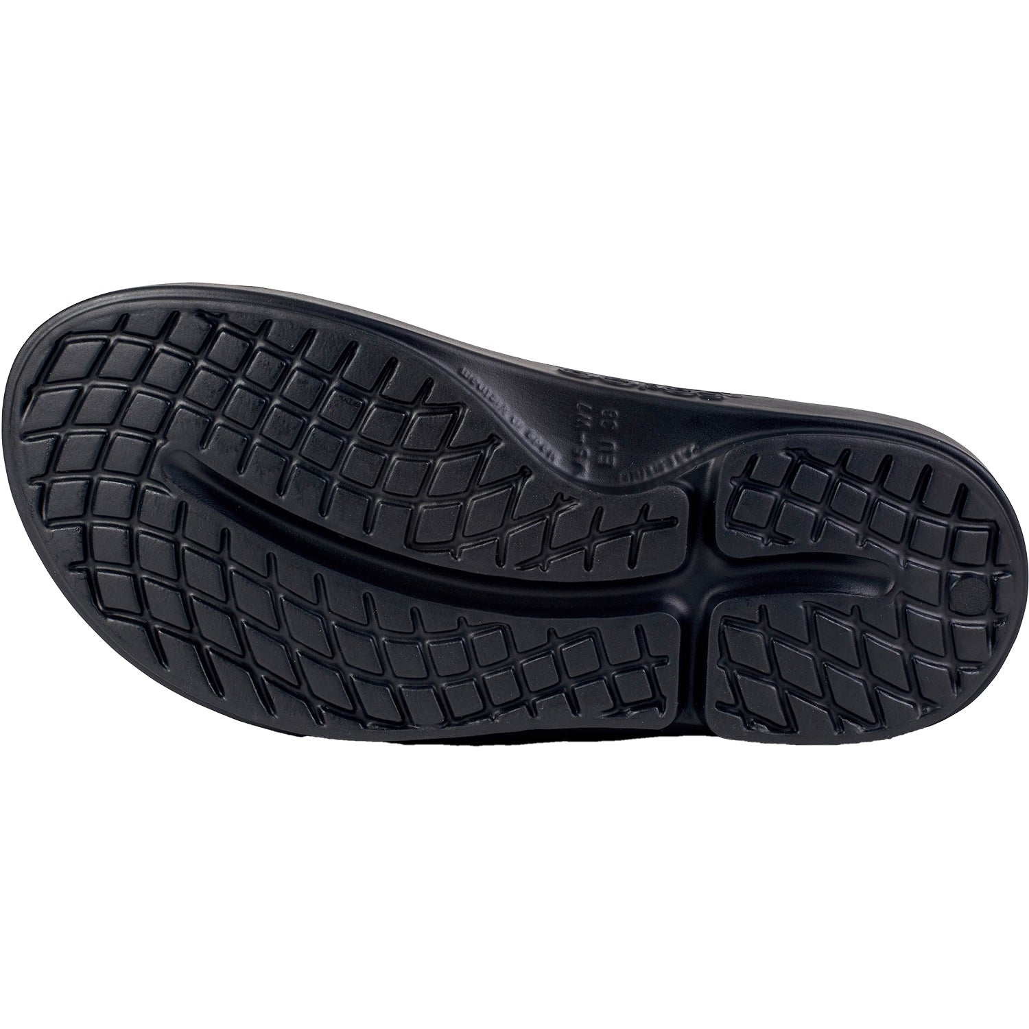 Womens Oofos Women's OOFOS OOahh Luxe Midnight Spectre Synthetic Midnight Spectre Synthetic