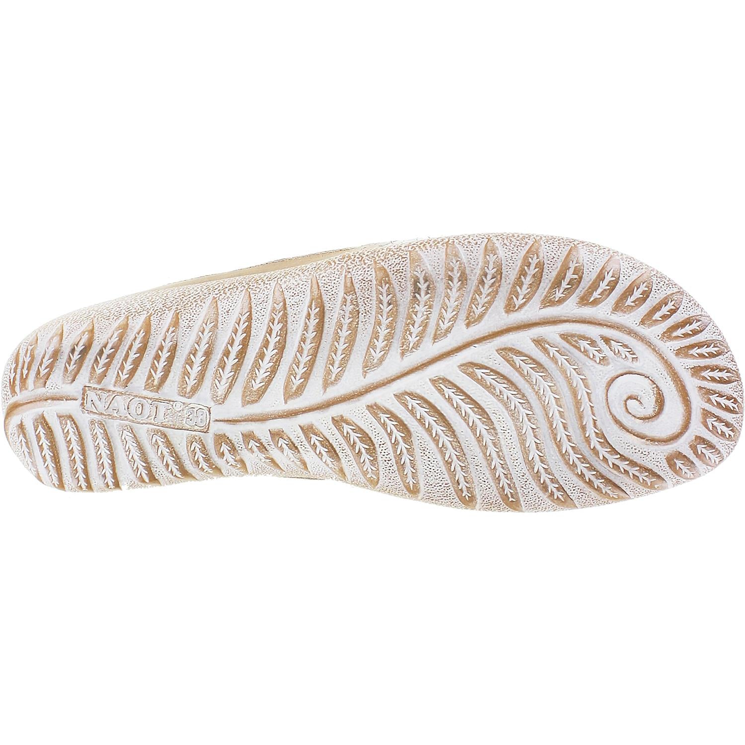 Womens Naot Naot Kata Women's Closed Toe Sandals Beige Iguana/Khaki Leather Beige Iguana/Khaki Leather
