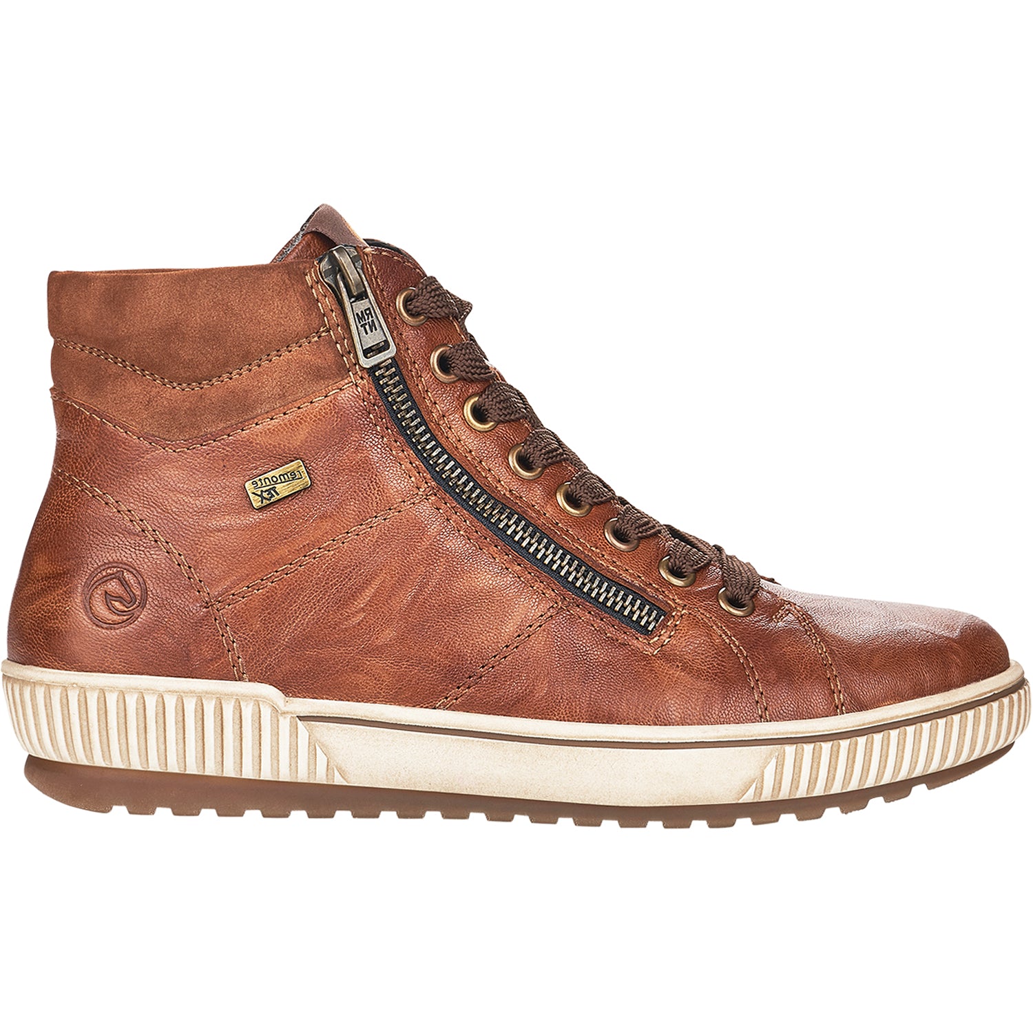 Womens Remonte Remonte D0772-22 Maditta 72 Women's Sneakers Cuoio/Reh/Cuoio Leather Cuoio/Reh/Cuoio Leather
