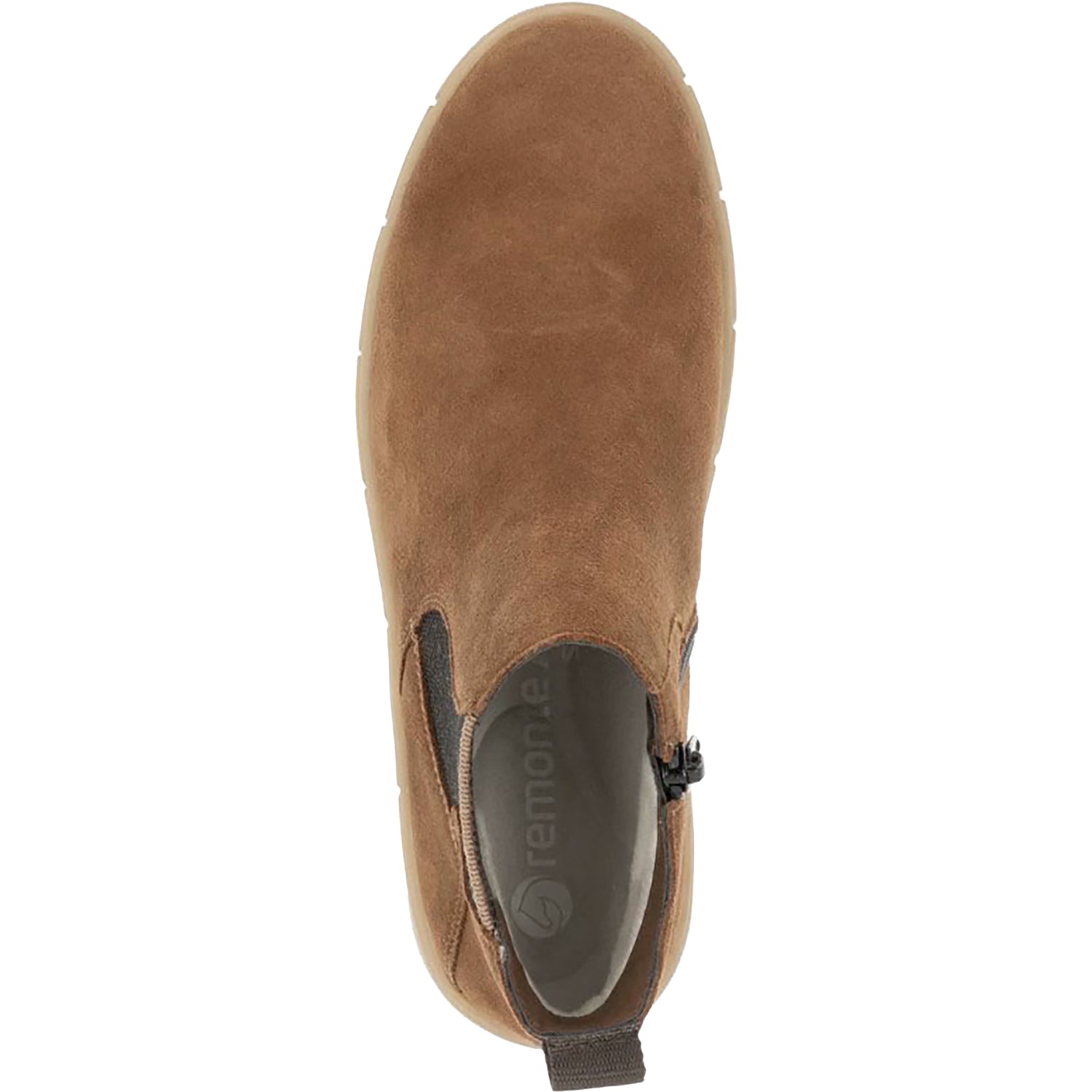 Womens Remonte Remonte D1T71-24 Women's Boots Wood/Schwarz/Braun Leather Wood/Schwarz/Braun Leather