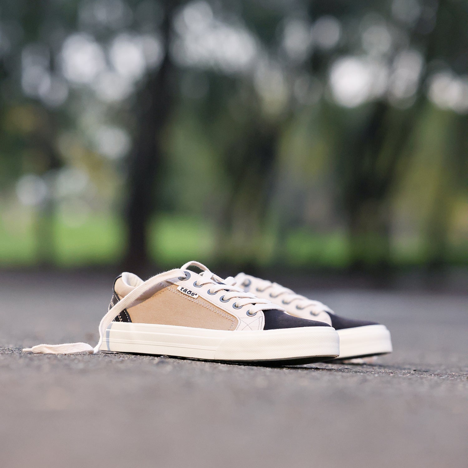 Womens Taos Women's Taos Plim Soul Black/Tan Multi Canvas Black/Tan Multi Canvas