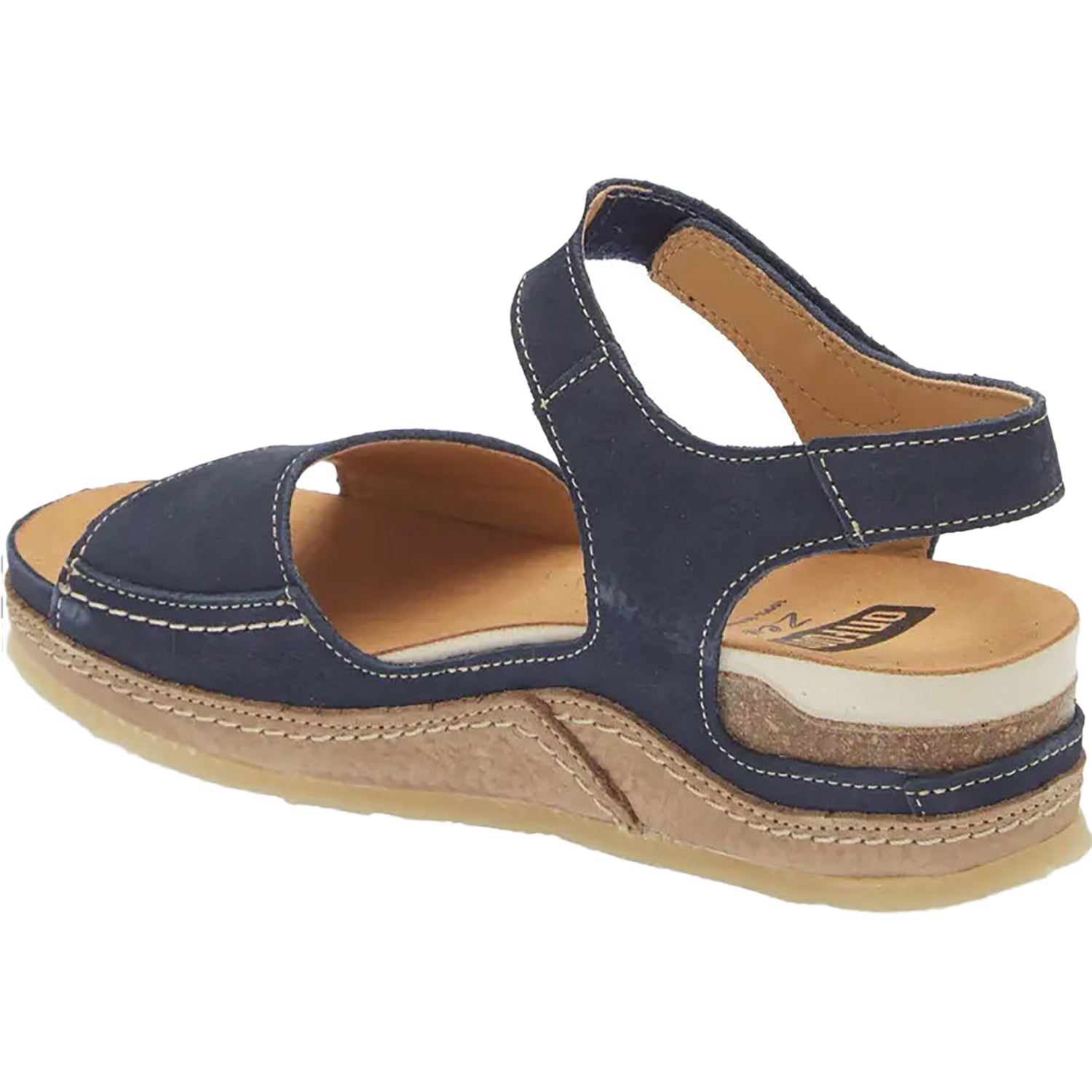 Womens On foot On Foot 240 Vegas Women's Platform Sandals Navy Navy