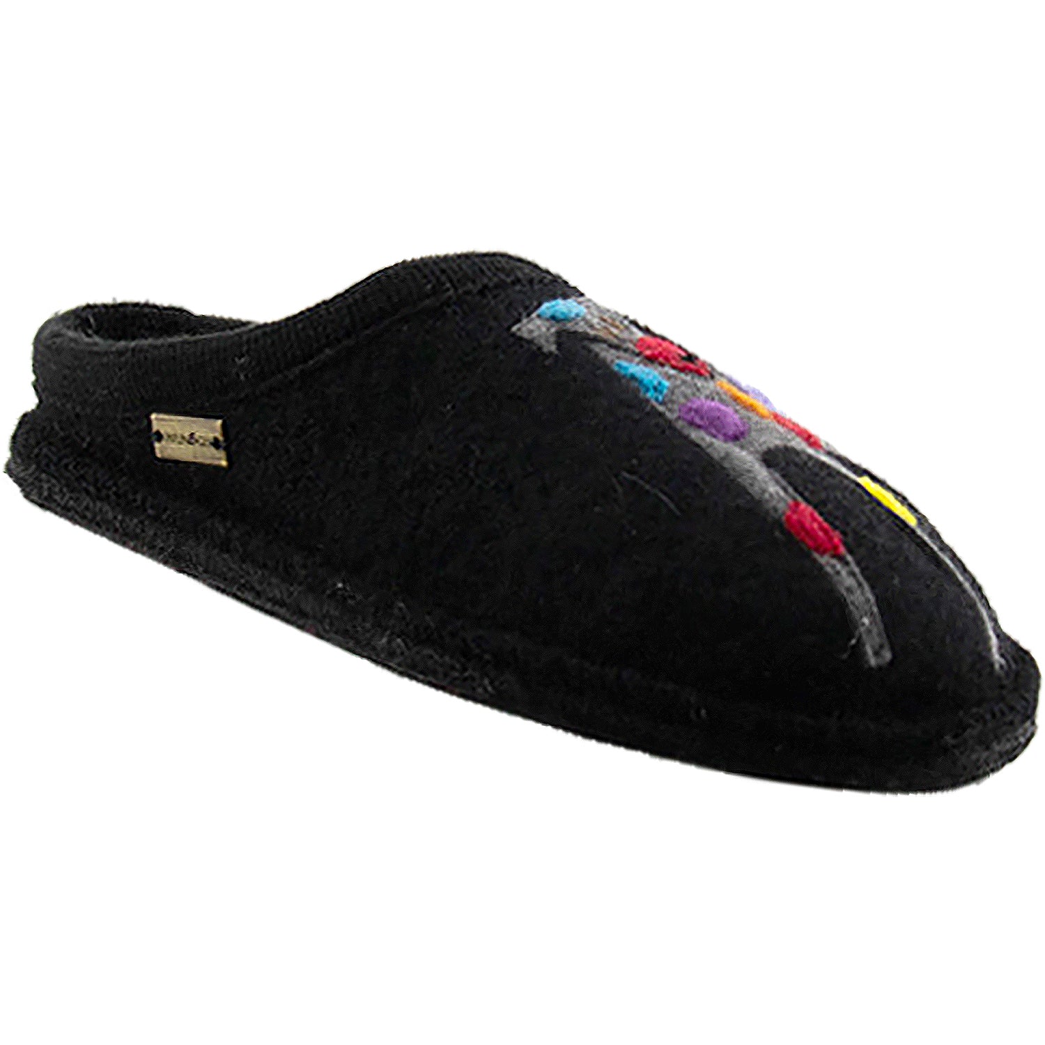 Womens Haflinger Haflinger Jack Women's Black Wool Black Wool