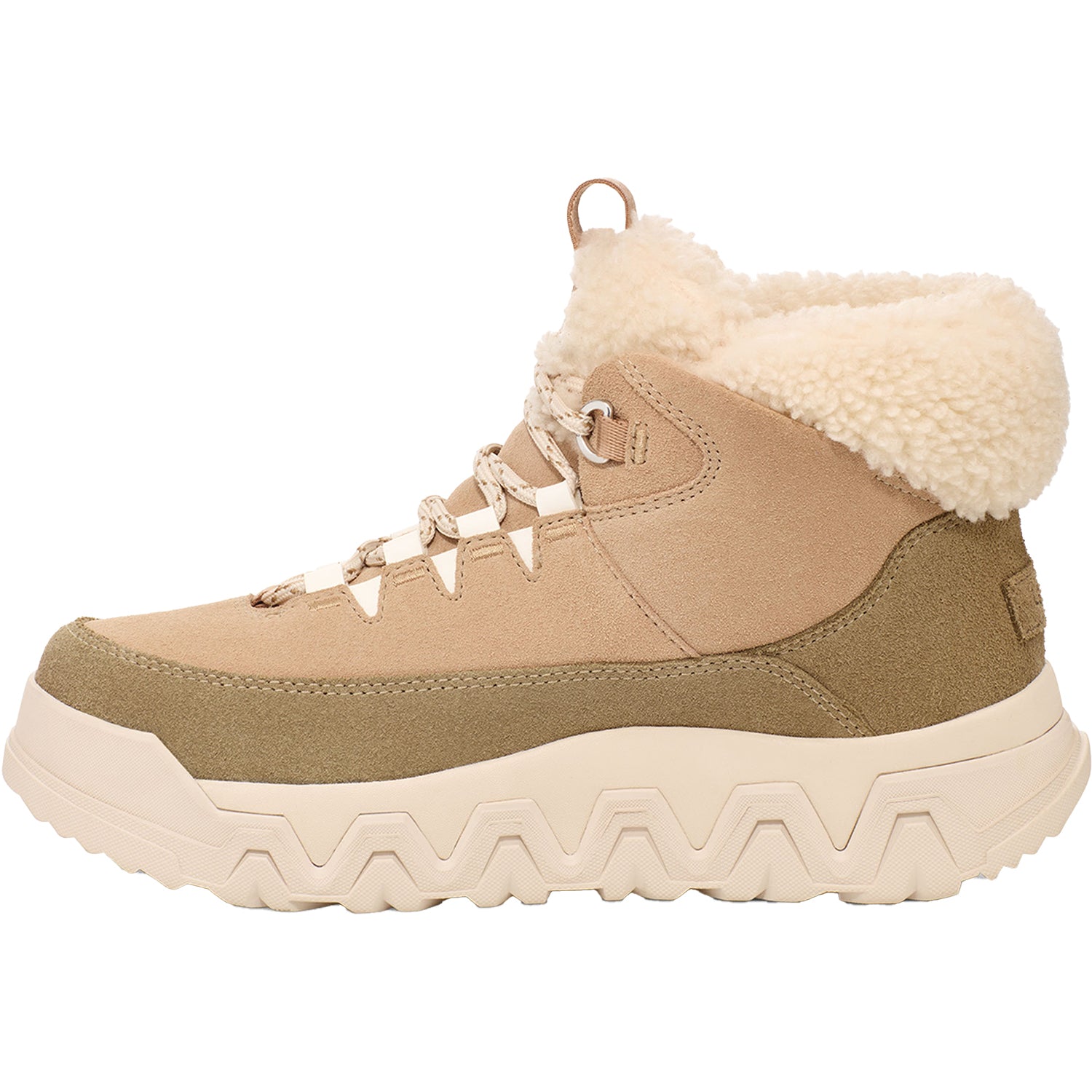 Womens Ugg Women's UGG TerreTrail Cozy Lace Sand Suede Sand Suede