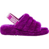 Womens Ugg Women's UGG Fluff Yeah Slide Berrylicious Sheepskin Berrylicious Sheepskin