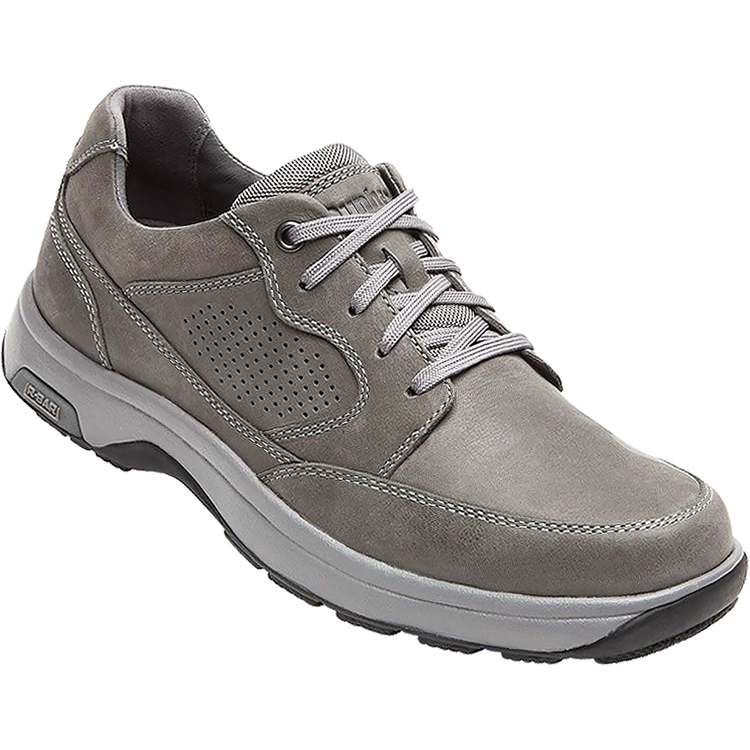 Mens Dunham Dunham 8000 Blucher Men's Lace up Shoes Steel Grey Nubuck Steel Grey Nubuck