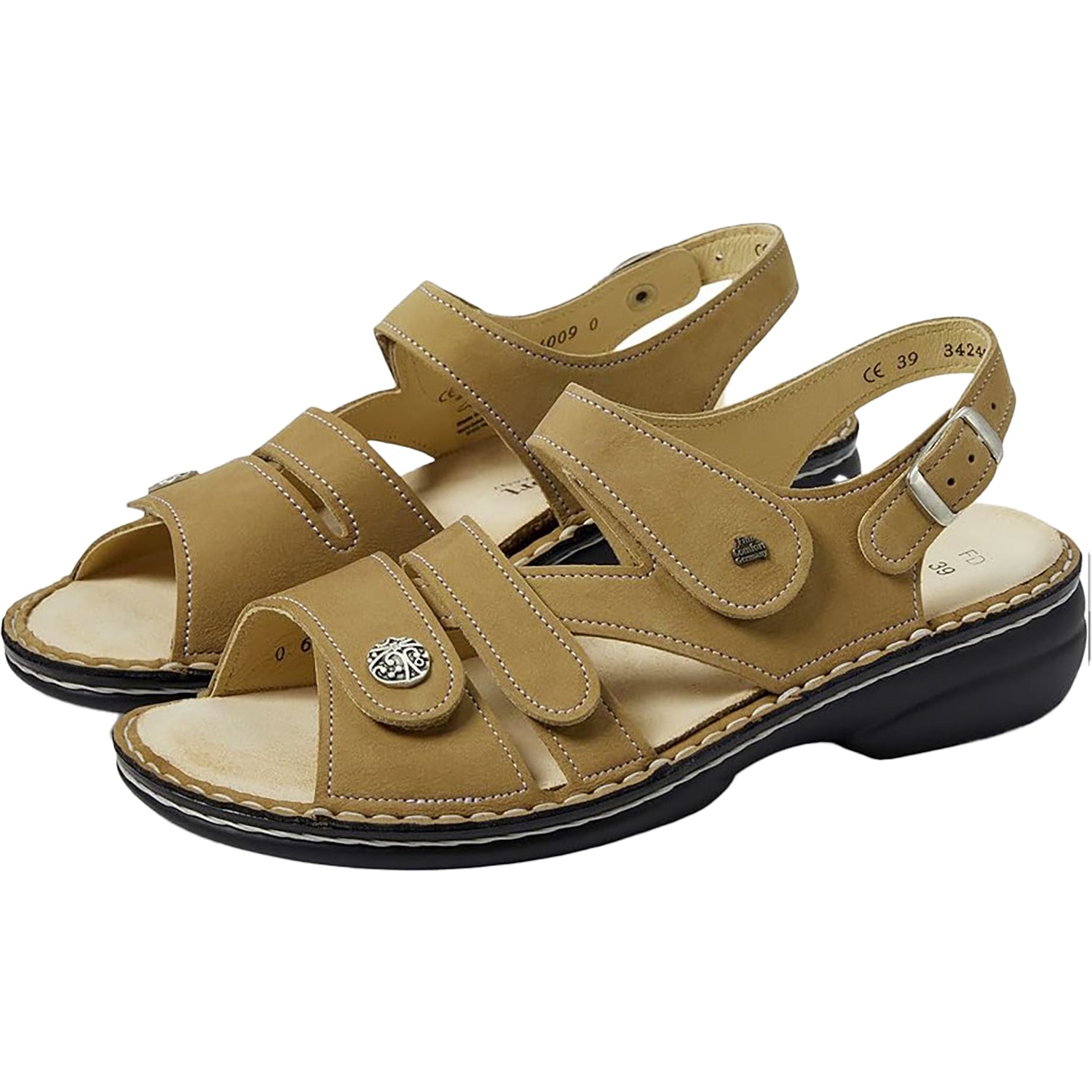 Womens Finn comfort Finn Comfort Gomera Soft Women's Support Sandals Tan Nubuck Tan Nubuck