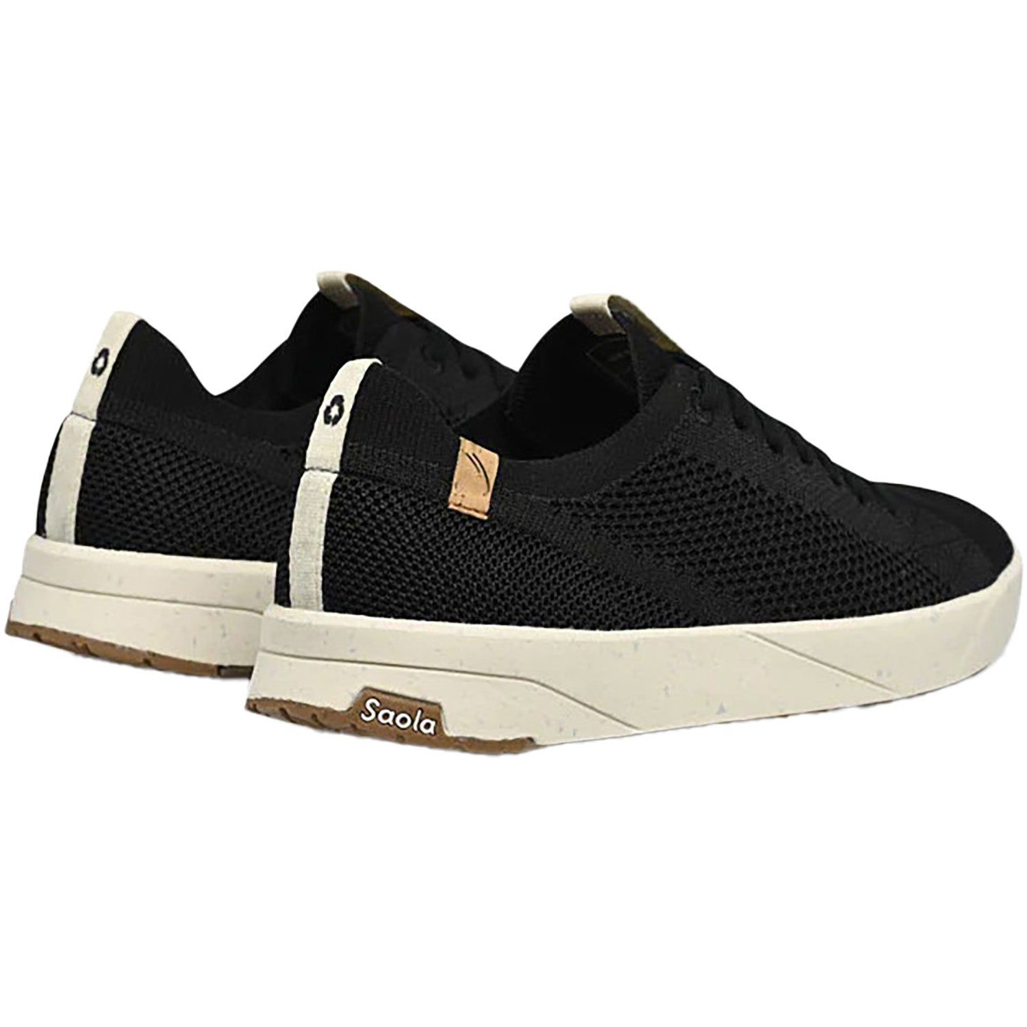 Womens Saola Women's Saola Cannon Knit 2.0 Black Black Knit