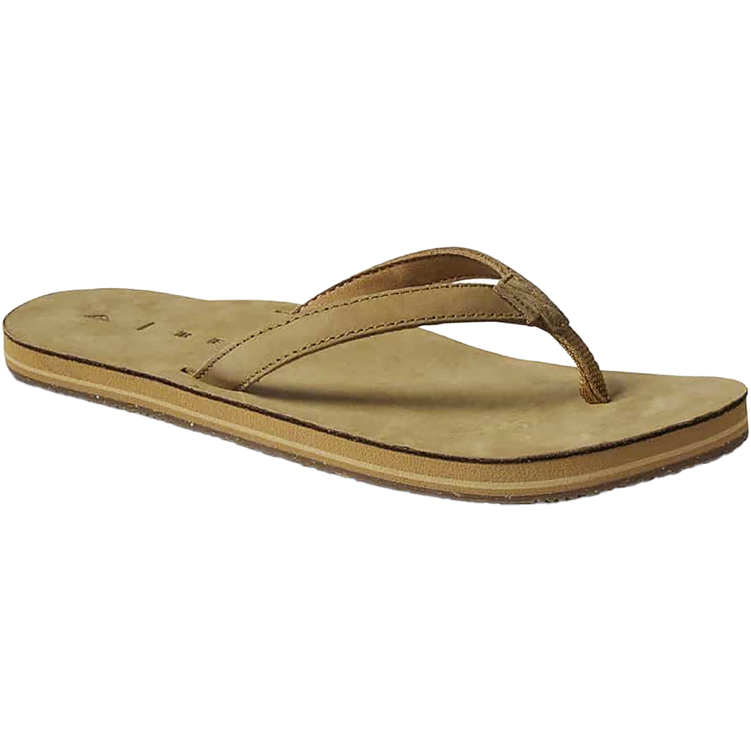 Womens Reef Women's Reef Solana Tan Leather Tan Leather