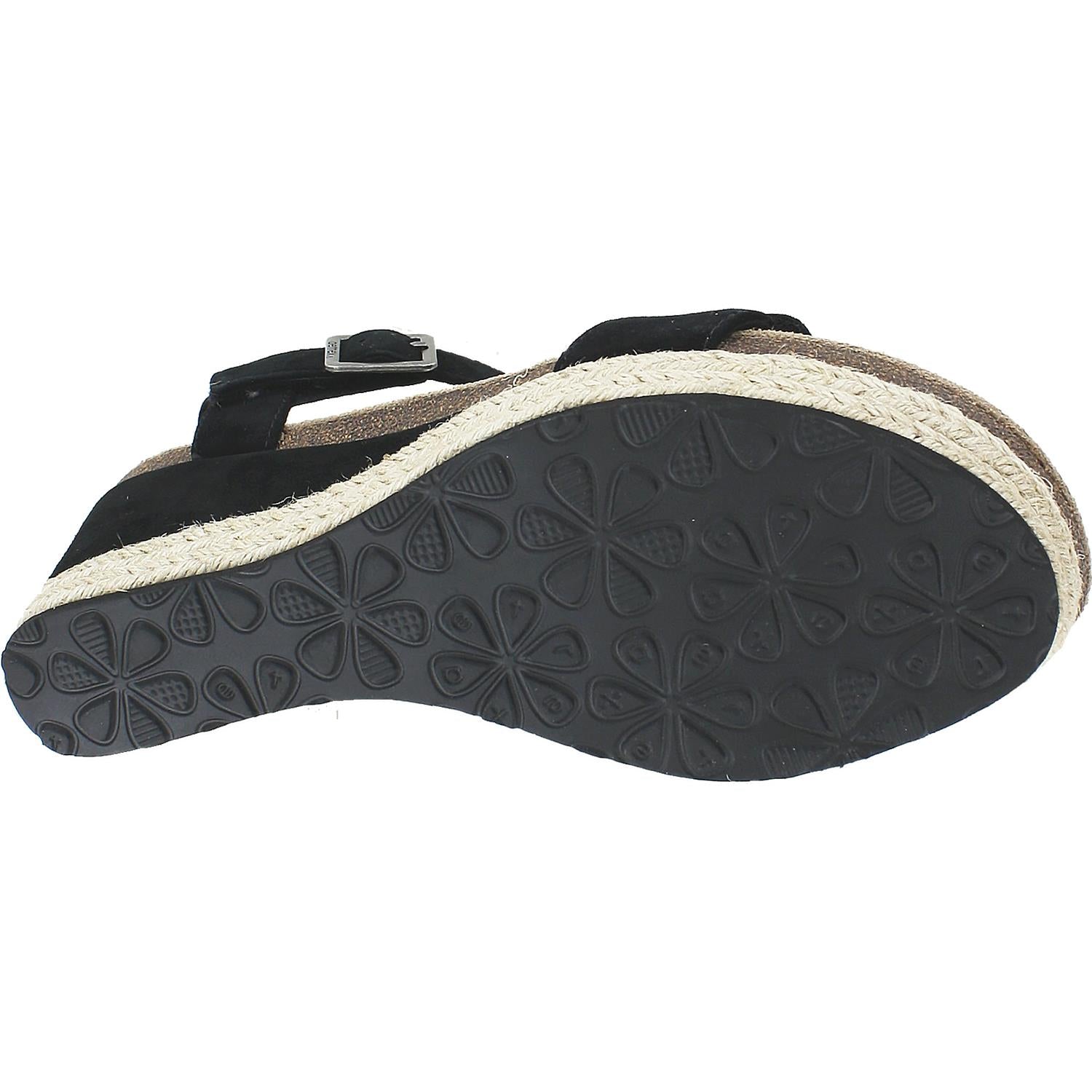 Womens Aetrex Women's Aetrex Sydney Black Suede Black Suede