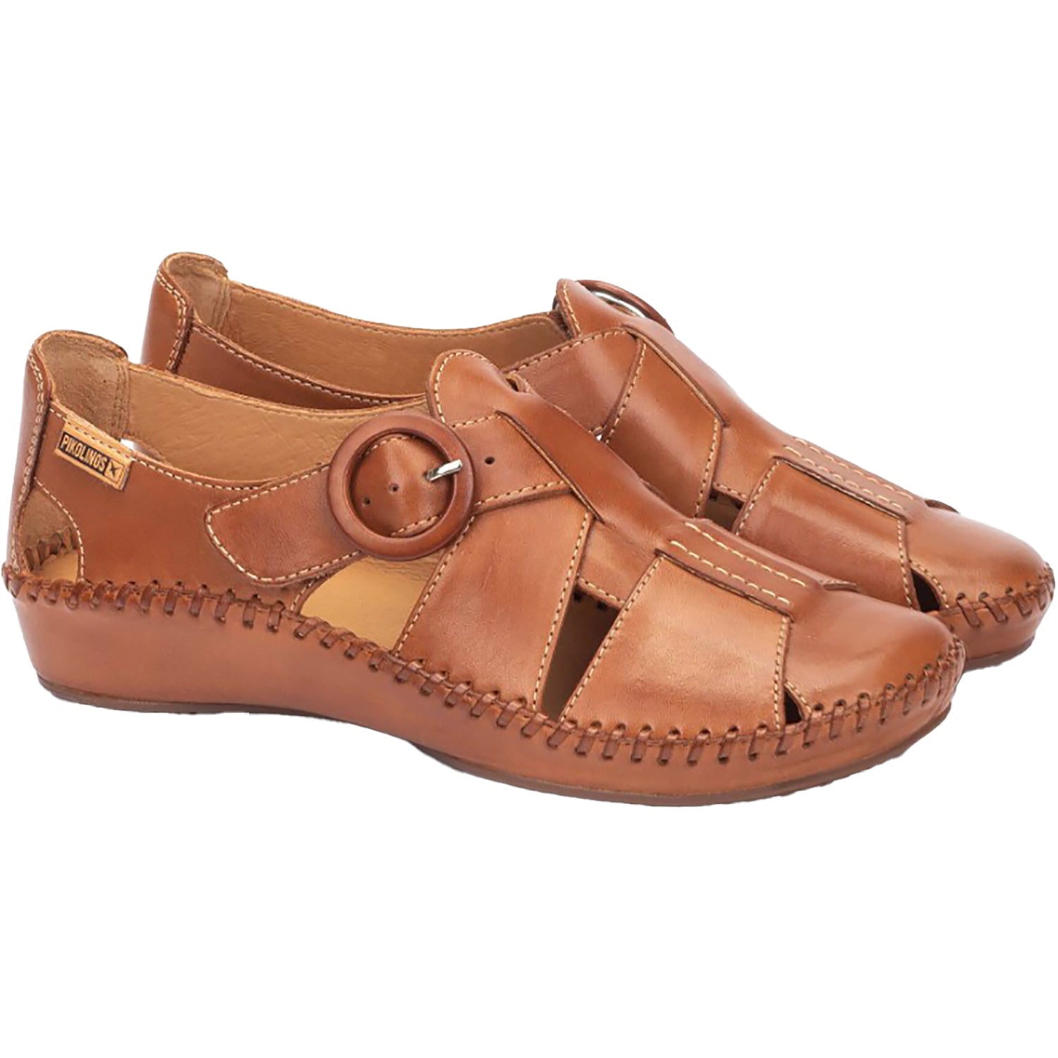 Womens Pikolinos Pikolinos P Vallarta 655-0845 Women's Sandals Brandy Brandy