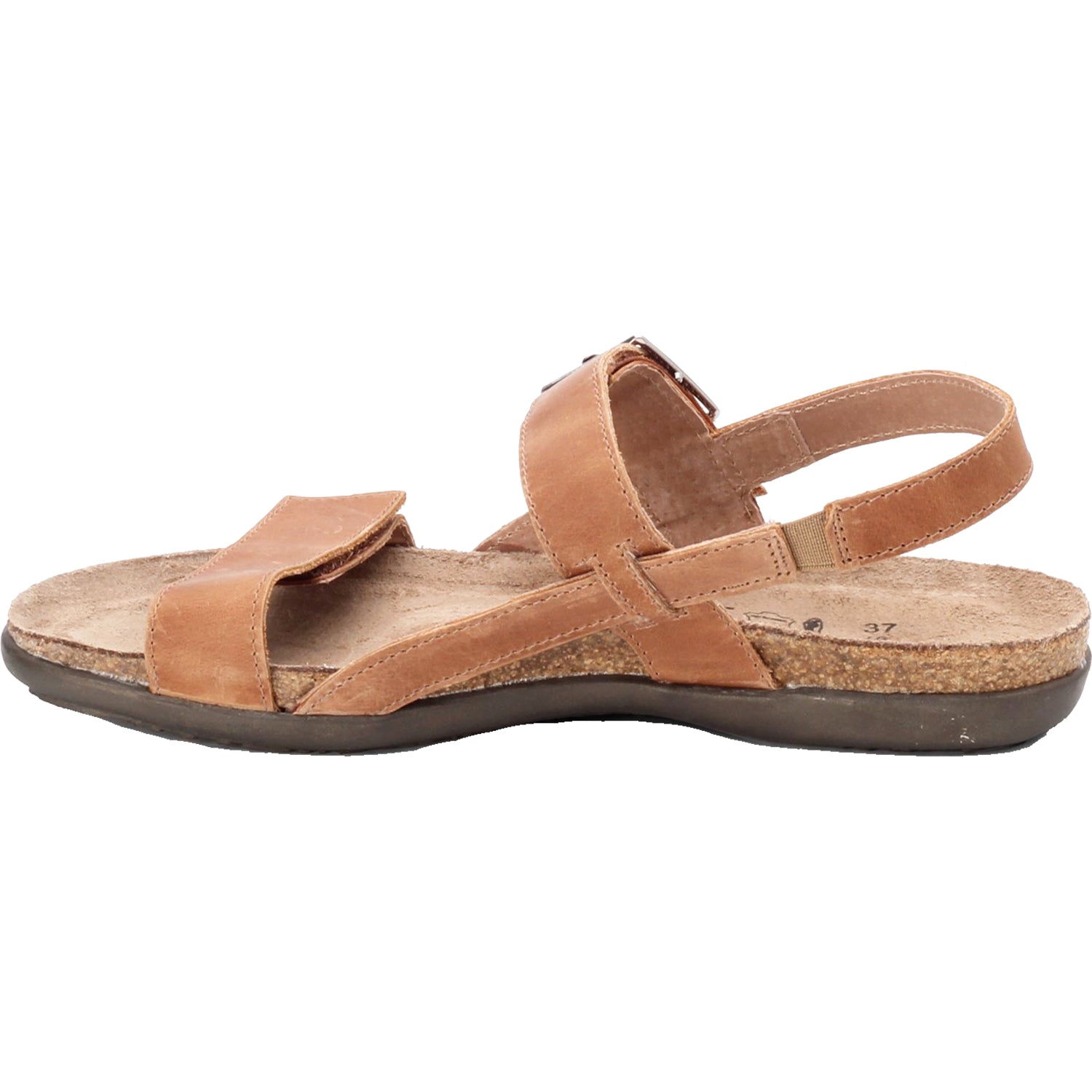 Womens Naot Naot Norah Women's Ankle Strap Sandals Latte Brown Leather Latte Brown Leather